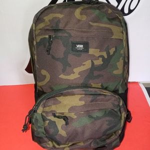 Vans Backpack Camo multi-pocket